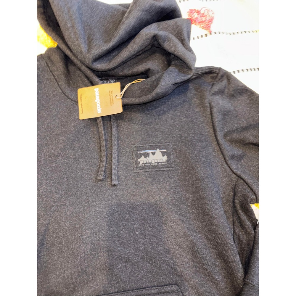 Patagonia 73 Skyline Uprisal Hoody Ink Black Mens Small Womens Medium - Picture 2 of 6